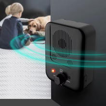 Load image into Gallery viewer, Ultrasonic Dog Bark Deterrent with Sound Detection and Adjustable Frequency, Rechargeable
