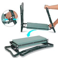 Load image into Gallery viewer, Heavy Duty Folding Garden Kneeler and Seat with Padded Foam Cushion
