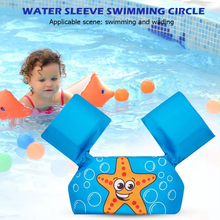 Load image into Gallery viewer, Kids Swim Arm Float and Safety Vest with Buoyancy Support
