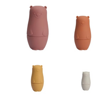 Load image into Gallery viewer, Silicone Stacking Nesting Dolls Montessori Toy for Babies and Toddlers
