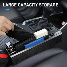 Load image into Gallery viewer, Car Seat Gap Storage Box with Charging Cable
