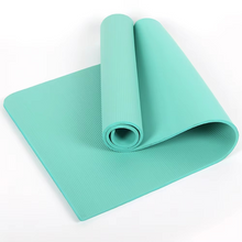 Load image into Gallery viewer, Extra Thick NBR Yoga Mat with Position Line Non Slip Cushion for Fitness Pilates and Exercise
