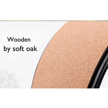 Load image into Gallery viewer, Premium Wood Yoga Wheel for Back Stretching and Full Body Balance Training
