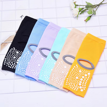 Load image into Gallery viewer, Non Slip Quick Dry Yoga and Pilates Socks for Women Cotton Blend With Silicone Grip
