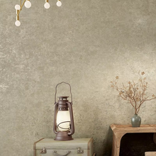 Load image into Gallery viewer, Retro Industrial Bronzed Plain Non-Woven Wallpaper Roll for Living Room and Bedroom Décor
