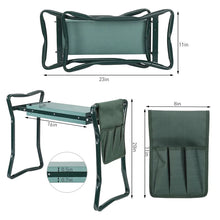 Load image into Gallery viewer, Heavy Duty Folding Garden Kneeler and Seat with Padded Foam Cushion
