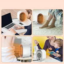 Load image into Gallery viewer, Mini Electric Ceramic Heater for Efficient Room Heating
