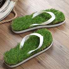 Load image into Gallery viewer, Imitation Grass Comfort Flip Flops for Men and Women
