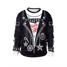 Load image into Gallery viewer, Unisex Retro Santa Claus Christmas Sweater
