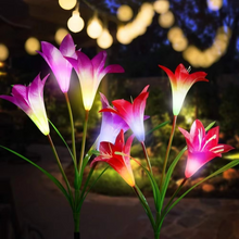 Load image into Gallery viewer, Enchanting Solar-Powered Lily Lights for Gardens and Patios
