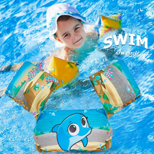 Load image into Gallery viewer, Kids Swim Arm Float and Safety Vest with Buoyancy Support
