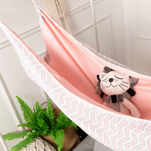 Load image into Gallery viewer, Cotton Hammock Swing Chair for Kids Indoor and Outdoor
