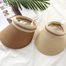 Load image into Gallery viewer, UV Protection Wide Brim Summer Sun Visor Hat for All
