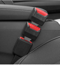 Load image into Gallery viewer, Seatbelt Buckle Extender with Metal Latch and Red Release Button
