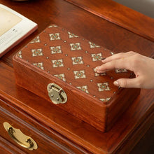 Load image into Gallery viewer, Retro Solid Wood Jewelry Storage Box Organizer
