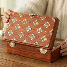 Load image into Gallery viewer, Retro Solid Wood Jewelry Storage Box Organizer
