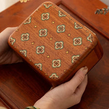 Load image into Gallery viewer, Retro Solid Wood Jewelry Storage Box Organizer
