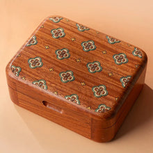 Load image into Gallery viewer, Retro Solid Wood Jewelry Storage Box Organizer
