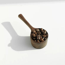 Load image into Gallery viewer, Black Walnut Hand Carved Coffee Scoop
