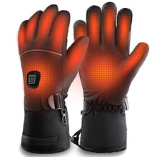 Load image into Gallery viewer, Electric Heated Gloves with Three Heat Levels and Rechargeable Power for Skiing, Fishing and Outdoor Work
