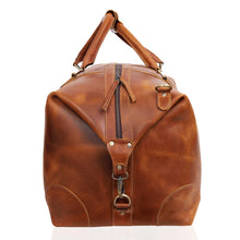 Load image into Gallery viewer, Nashville Leather Duffel Travel Bag 20 Inch Full Grain Cowhide

