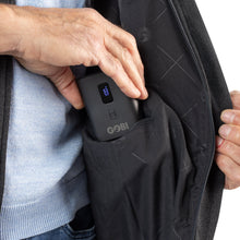 Load image into Gallery viewer, Mens Heated Knit Vest with Four Heating Zones and Rechargeable Battery for Cold Weather
