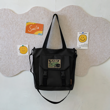 Load image into Gallery viewer, Convertible Shoulder Bag with Dual Carry Options and Multiple Compartments
