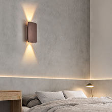 Load image into Gallery viewer, Square Wall Lamp for Bedrooms and Hallways with Metal Frame, 5 Color Options
