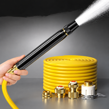 Load image into Gallery viewer, Garden Hose Spray Nozzle with Dual Jet and Fan Patterns, Stainless Steel
