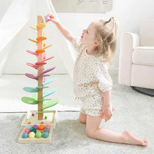 Load image into Gallery viewer, Wooden Sensory Tower, Eco-Friendly Play and Discovery
