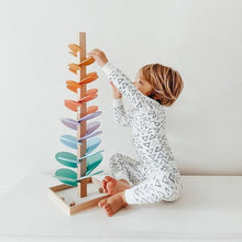 Load image into Gallery viewer, Wooden Sensory Tower, Eco-Friendly Play and Discovery
