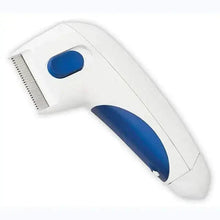 Load image into Gallery viewer, Electric Pest Removal Comb for Dogs and Cats with Detachable Head and Battery Power

