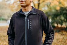 Load image into Gallery viewer, Mens Heated Softshell Coat with Touch Button Control and 7V Power Bank for Cold Weather
