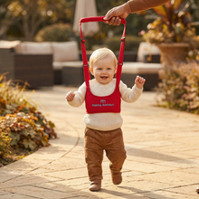 Load image into Gallery viewer, Adjustable Baby Walking Harness with Parent Hand Strap for First Steps Practice
