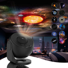 Load image into Gallery viewer, Galaxy Projector with 360 Degree Rotation and 12 Film Discs, Adjustable Focus
