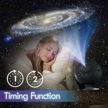 Load image into Gallery viewer, Galaxy Projector with 360 Degree Rotation and 12 Film Discs, Adjustable Focus
