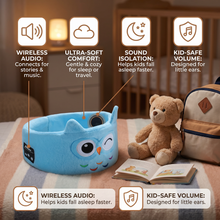 Load image into Gallery viewer, 2 in 1 Sleep Headband with Wireless Speakers for Travel and Rest
