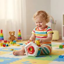 Load image into Gallery viewer, 6-in-1 Montessori Activity Board for Early Cognitive and Motor Skill Development
