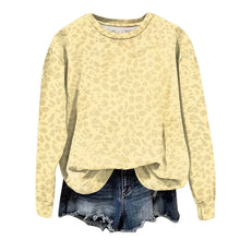 Load image into Gallery viewer, Leopard Print Oversized Sweatshirt - Lana
