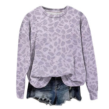 Load image into Gallery viewer, Leopard Print Oversized Sweatshirt - Lana
