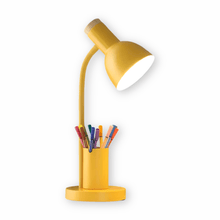 Load image into Gallery viewer, Modern LED Desk Lamp with Pen Holder, Three Light Colors and Adjustable Head in 4 Colors
