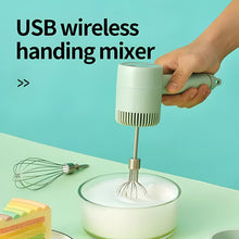 Load image into Gallery viewer, Wireless Mini Hand Mixer for Effortless Everyday Baking
