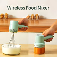 Load image into Gallery viewer, Wireless Mini Hand Mixer for Effortless Everyday Baking
