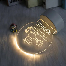 Load image into Gallery viewer, Illuminated LED Light Sign, Dry Erase Writing Board
