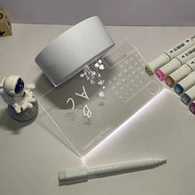 Load image into Gallery viewer, Illuminated LED Light Sign, Dry Erase Writing Board
