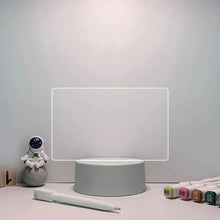 Load image into Gallery viewer, Illuminated LED Light Sign, Dry Erase Writing Board
