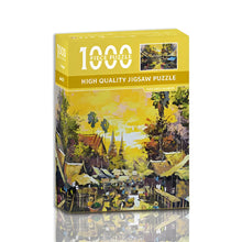 Load image into Gallery viewer, 1000-Piece Compact Puzzle, Van Gogh Art Jigsaw
