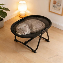 Load image into Gallery viewer, Elevated Pet Bed with Breathable Mesh and Collapsible Iron Frame, Portable Storage Bag
