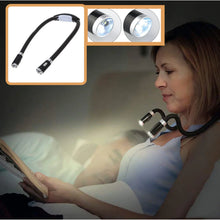 Load image into Gallery viewer, Neck Reading Light with Flexible LED and Multiple Lighting Modes

