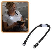 Load image into Gallery viewer, Neck Reading Light with Flexible LED and Multiple Lighting Modes
